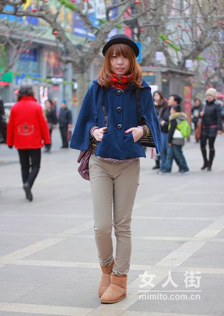 上海街拍 数位美女美搭哪个更给力